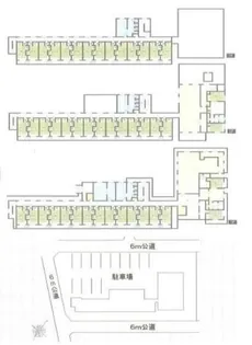 大堀一棟貸マンション【3階】の間取り