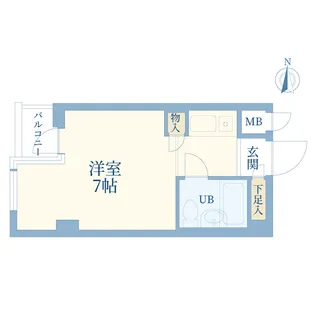 祐天寺センチュリー21【2階】の間取り