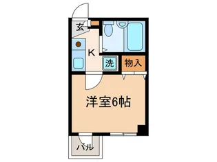 マンション川口【2階】の間取り
