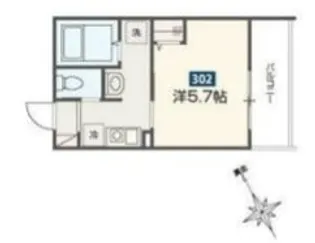 MELDIAかしわ台駅前(メルディアカシワダイエキマエ)【3階】の間取り