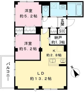 RAMO等々力(Nearly ZEH)【2階】の間取り