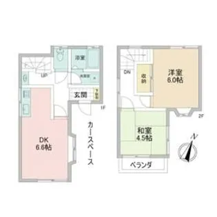 千葉県野田市山崎【一戸建】の間取り