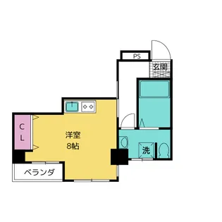 野畑ビル【2階】の間取り