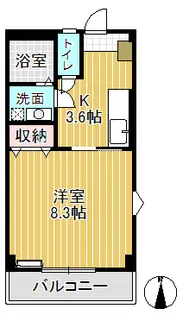 メゾン エクセル【2階】の間取り