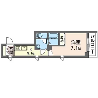エシカル【2階】の間取り