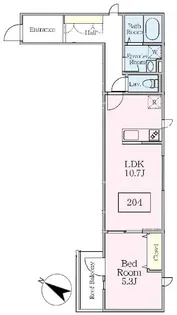 maison de melody【2階】の間取り