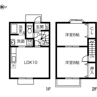 愛知県碧南市野田町【一戸建】の間取り