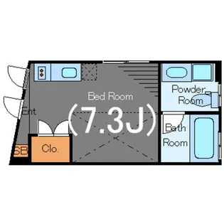 東京都世田谷区上馬4【アパート】の間取り