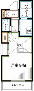 東京都杉並区上井草1【アパート】の間取り