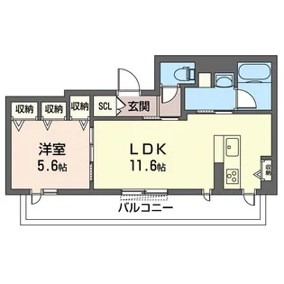 リヴァージュ湘南 (1F)【1階】の間取り