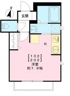 東京都練馬区春日町3【アパート】の間取り