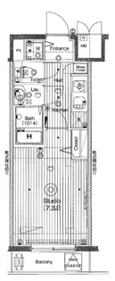 グランド・ガーラ新横浜South【6階】の間取り