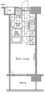 東京都品川区西五反田3【マンション】の間取り
