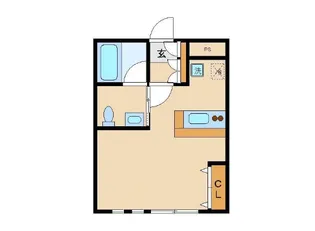 グランディール桜丘【2階】の間取り