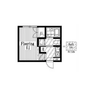 Zeal Nakano【1階】の間取り