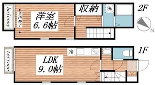 サワープレシャス【1階】の間取り