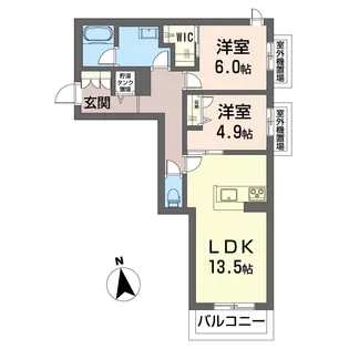 カルム【3階】の間取り