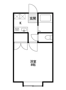 サジャ桜木 A棟【2階】の間取り