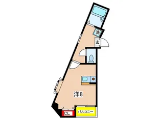 アスタリスク日吉【2階】の間取り