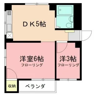 レジデンス新川崎【1階】の間取り