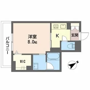 ダ・カーポ祇園Annex【2階】の間取り