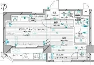 デュオ・スカーラ麹町【2階】の間取り