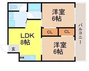 愛知県名古屋市中区正木3【マンション】の間取り