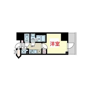 東京都品川区南大井4【マンション】の間取り