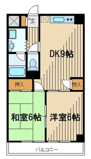 サンテラス司【4階】の間取り