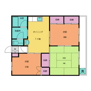 メゾフォルテM【2階】の間取り