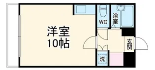 パセール長良【3階】の間取り
