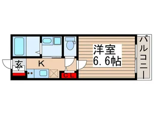 Ka-na maisonくぬぎ山IV【2階】の間取り