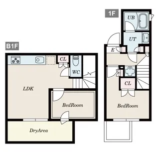 東京都文京区白山2【マンション】の間取り