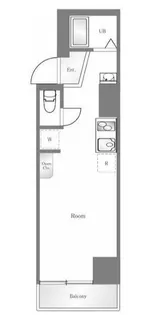 東京都中央区新川2【マンション】の間取り