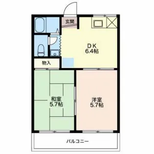 アネックス鈴木II【2階】の間取り