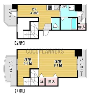 ベレーザ品川の間取り