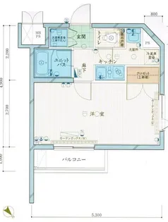 ルーブル豊玉参番館【4階】の間取り