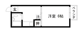 メゾン大戸【2階】の間取り