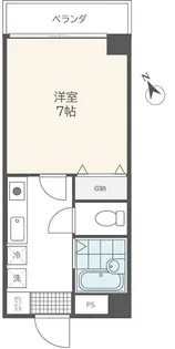 リビエールマンションIII【3階】の間取り