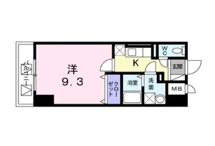 コスモ・ディエース【10階】の間取り