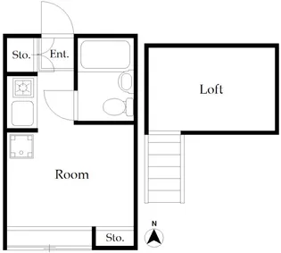 グレース徳殿公園【2階】の間取り