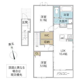 グラースSAM III【2階】の間取り