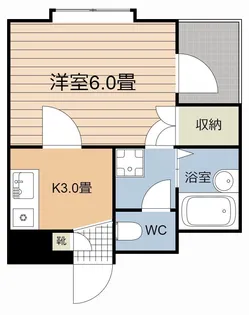 司マンション【2階】の間取り