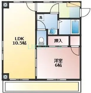 陽あたりハウスIII【2階】の間取り