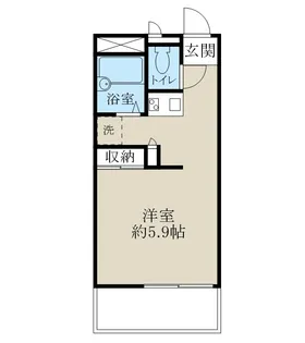 レオパレスANNEX【3階】の間取り