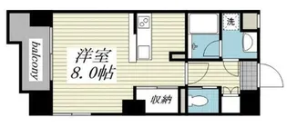 ヴィアーレ広瀬【5階】の間取り