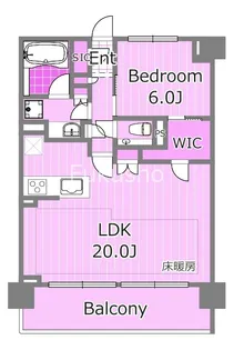 ザパークハウス横浜港南台【5階】の間取り