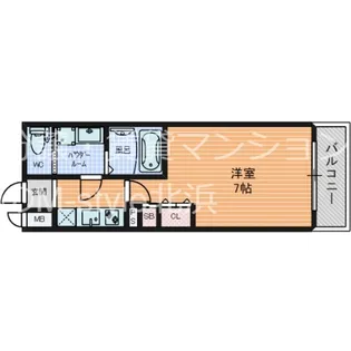 インザグレイス新大阪ソレアード【10階】の間取り