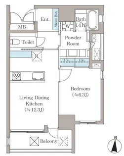 T-PLACE北斎St.【5階】の間取り