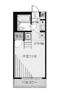 ヴェルディ坂上【1階】の間取り